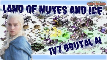 Hell on Ice - 1v7 BRUTAL AI + SUPERS kinda ( Command & Conquer - Yuri