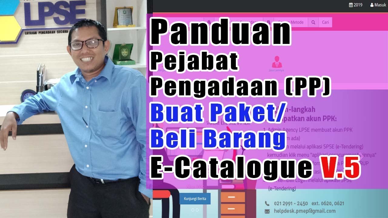 Update Panduan E-catalogue v.5 bagi Pejabat Pengadaan Buat Paket FULL