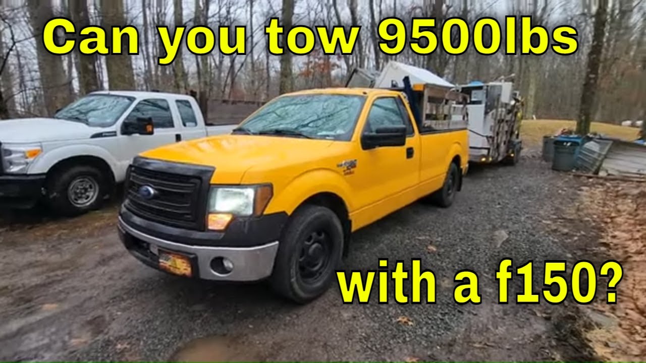 Ford F150 towing test.. hauling scrap metal