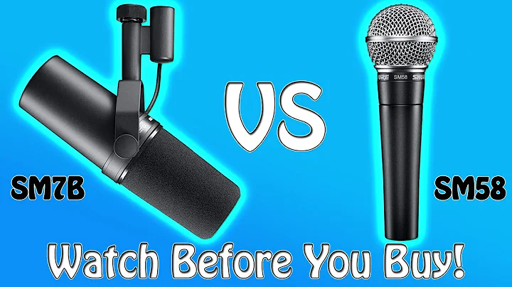 Shure SM7B VS SM58, Watch Before You Buy!