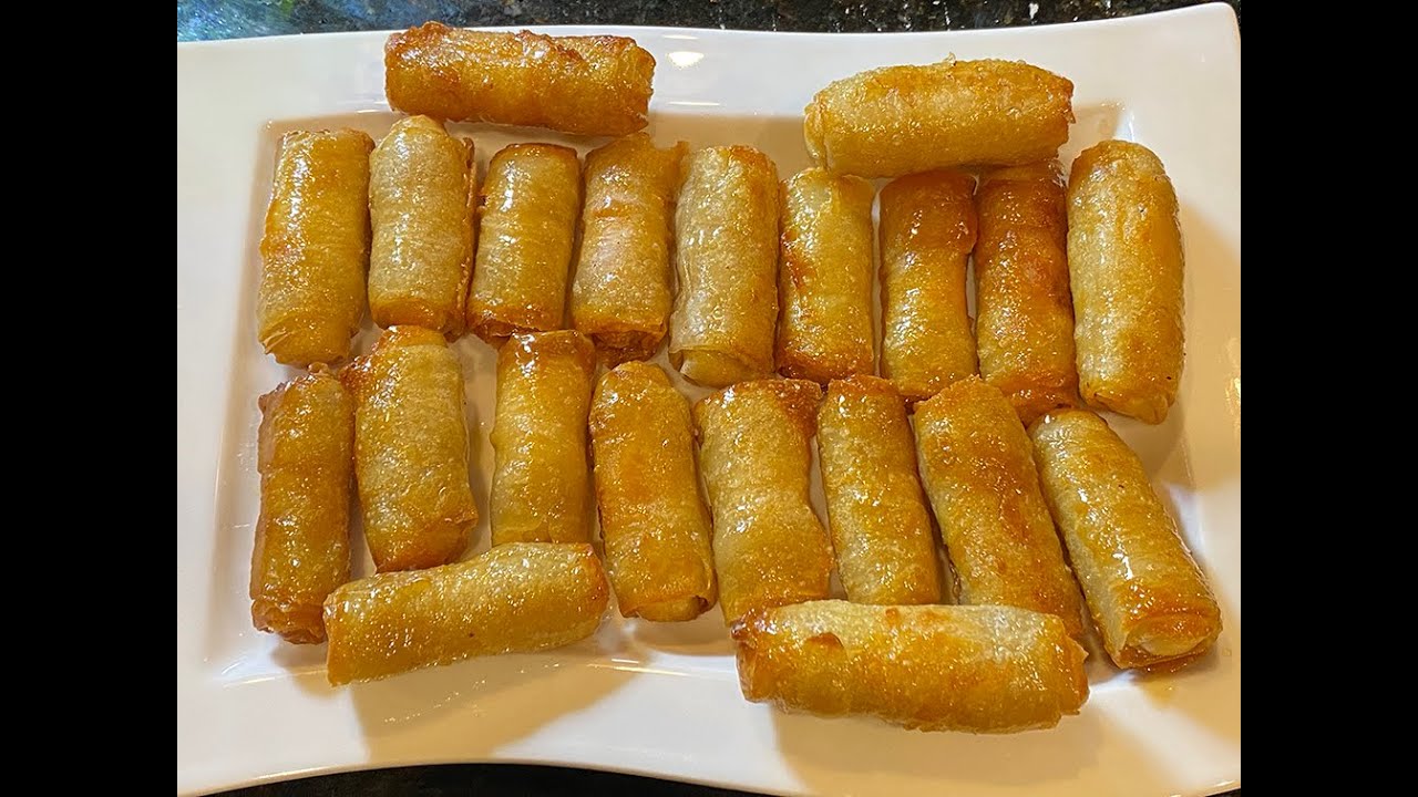 Recette des Cigares au miel et de la Brick à l'œuf