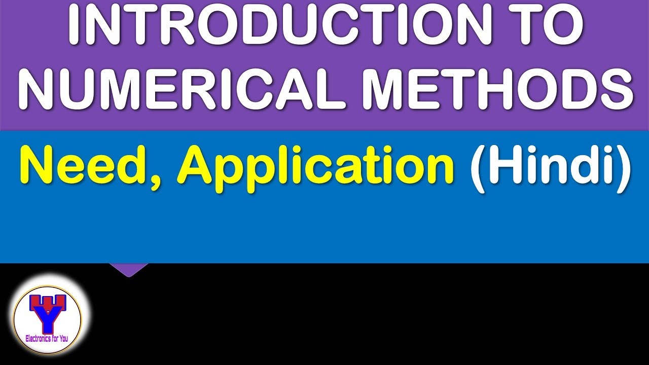 Introduction to Numerical methods | Need of Numerical method ...