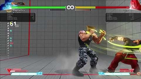 SFV Guile Season 2 Sonic Boom Loop Combo Training #3