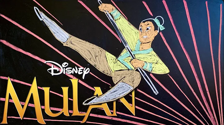 Let's Draw Disney's Mulan--In Chalk!  8 HOURS of A...