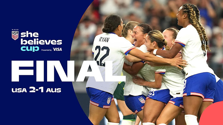 USWNT vs. Australia | HIGHLIGHTS | February 23, 2025