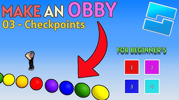 How to Make an Obby in Roblox Studio | Part 03 | Checkpoints