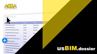 Corso di avviamento veloce di usBIM.dossier - Panoramica