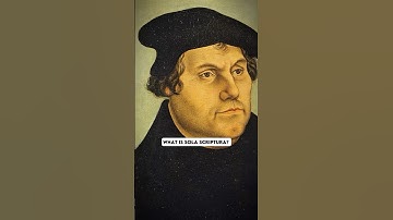 What is Sola Scriptura?