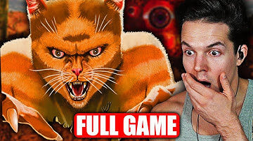 Cat Named Mojave Full Horror Game Playthrough | Violence for survival - is it worth it?