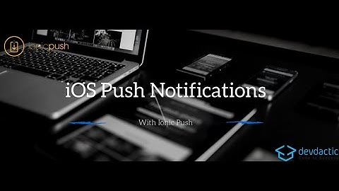 Real iOS Push Notifications with Ionic Push