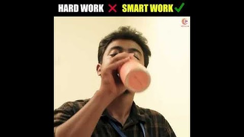 Hard Work Vs Smart Work #changeyourmindsetchangeyourlife #dothingsyoudontwanttodo #motivation #funny