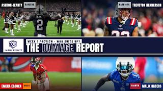 The Damage Report - Who's in for Week 1