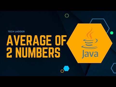 Average of two numbers in Java Tamil | Tech Ladder