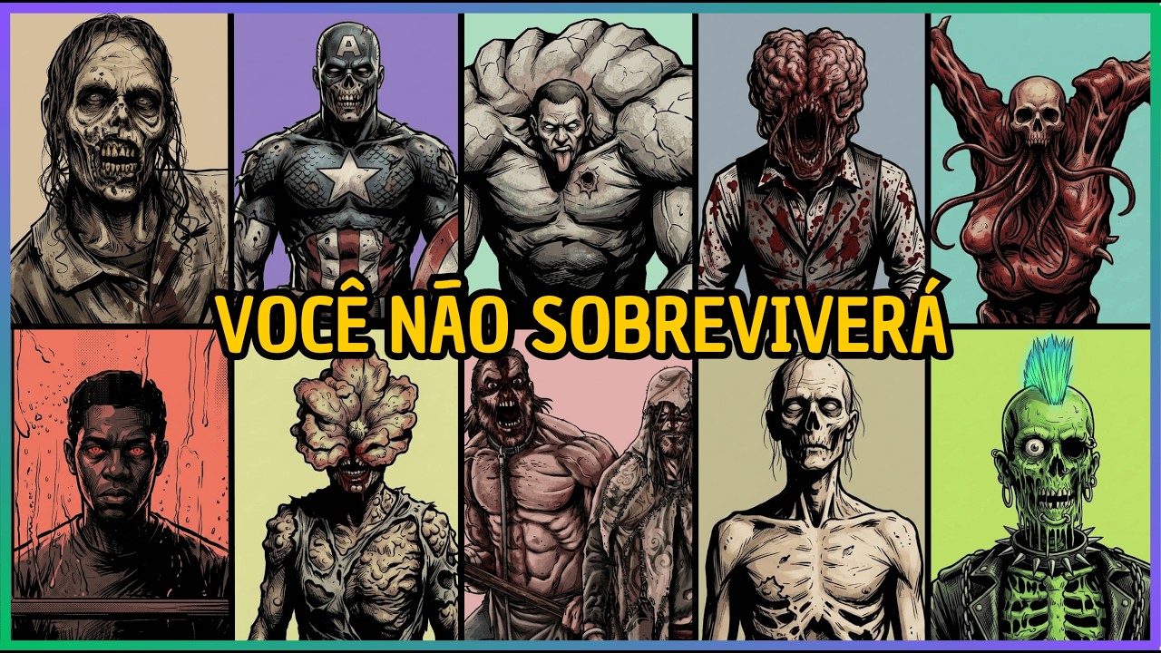 Qual é o Pior APOCALIPSE ZUMBI da Ficção? (Análise Matemática)