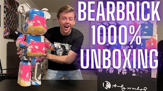 Bearbrick 1000% Unboxing & Review - Andy Warhol Double Mona Lisa Multicolor (Be@rbrick)
