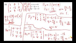 SOLVING SIMULTANEOUS EQUATIONS BY CRAMER'S RULE AND ELIMINATION METHOD MUKUBA UNIVERSITY TUTORIAL S