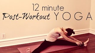 Post Workout Yoga Cool Down - 12 Min Cooldown After Workout - Easy Yoga Stretches Net Worth
