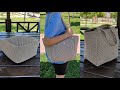 Kolay Yazlık Tığ İşi Makrome Çanta Modelleri ve Yapılışı - Easy Crochet Macrame Shoulder Bag