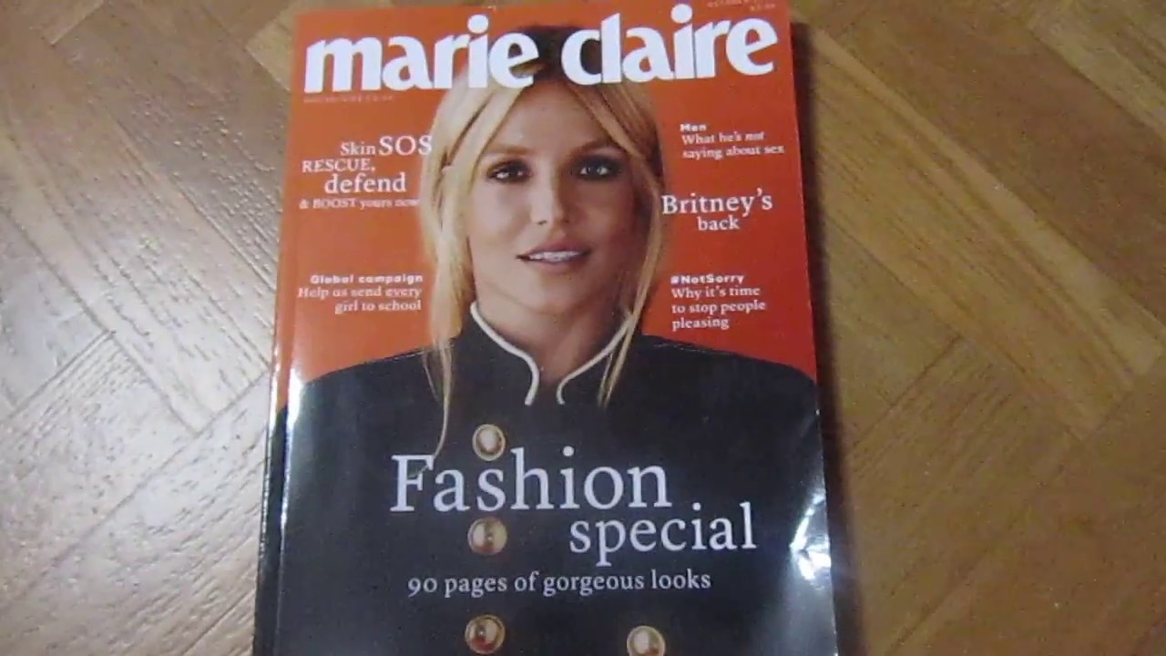 Britney Spears, Marie Claire, Бритни Спирс, Мари Клер, Журнал, ан...