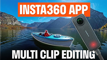 Insta360-app: meerdere videoclips bewerken en overgangen toevoegen