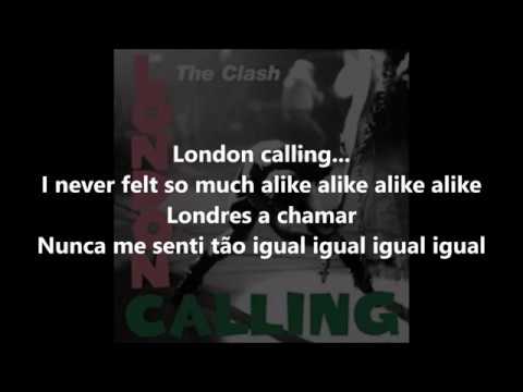 London Calling com lyrics e tradução(The Clash) - YouTube