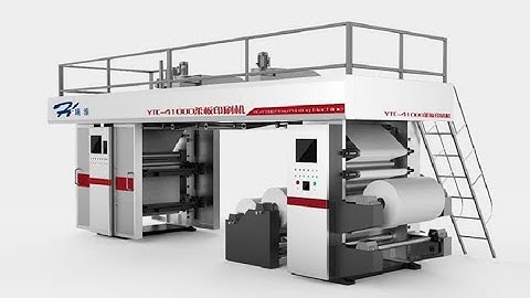 4 colors Servo Motor Driven Stack Flexo Printing Machine