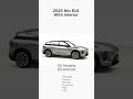 2025 Nio EL6 ES6 Electric Car 3D Model – Full Interior #automobile #electriccars #3dmodeling #nio