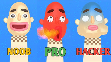 Noob vs Pro vs Hacker Sandwich Run Gameplay || Sandwich Runner Gameplay 