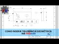 Como inserir tolerâncias geométricas no FreeCAD