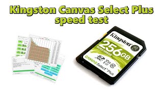 Kingston Canvas Select Plus - Memory Card Speed Test