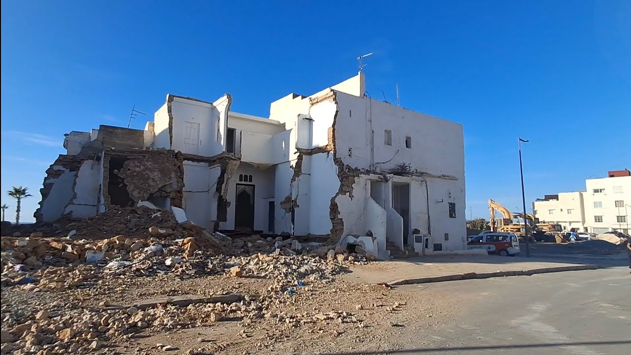 الرباط حي المحيط بعد الهدم#المغرب#مدينة الانوار#le Maroc #Rabat #l’océan 