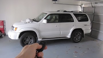 3rd Gen Toyota 4runner Key Fob Program - How To