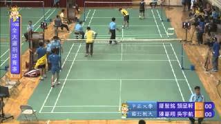 1020429下午16:00全大運羽球公開女單/雙/男雙