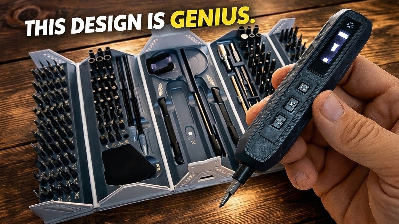 This Design Is Actually Genius… (Jakemy JM-8193 Screwdriver Kit