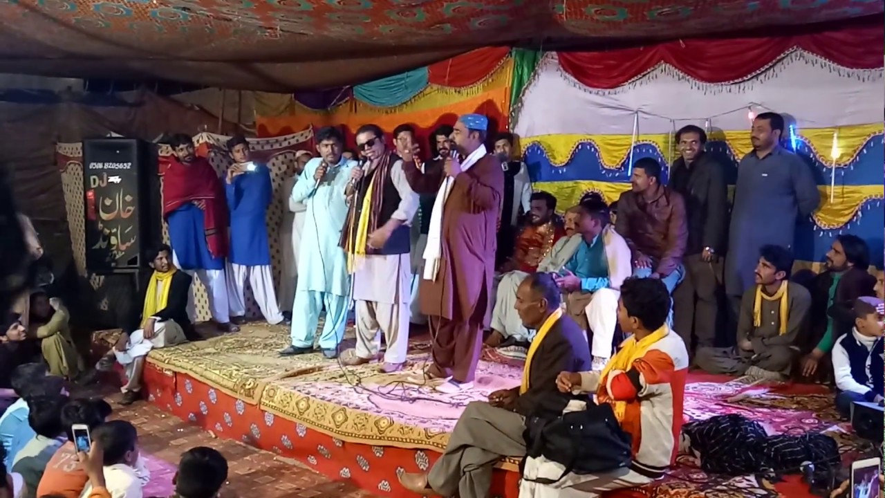 Shazard Rind Akram Nizami Team Perform in Hassan Shahzad Rind weeding Jaga 18/2/2018 ...