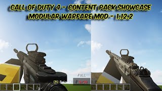 Call Of Duty 4 Content Pack Showcase : Modular Warfare Mod - 1.12.2