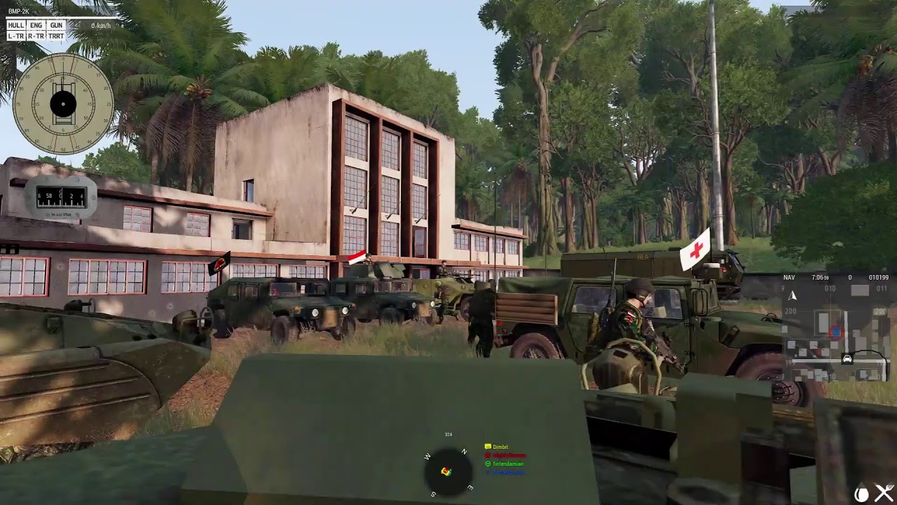 Arma 3 Indonesia (JOSGC) - [SAVE]T.N.I / P.O.E : The New Queen Of Angel (Operation Angel) POV BTR