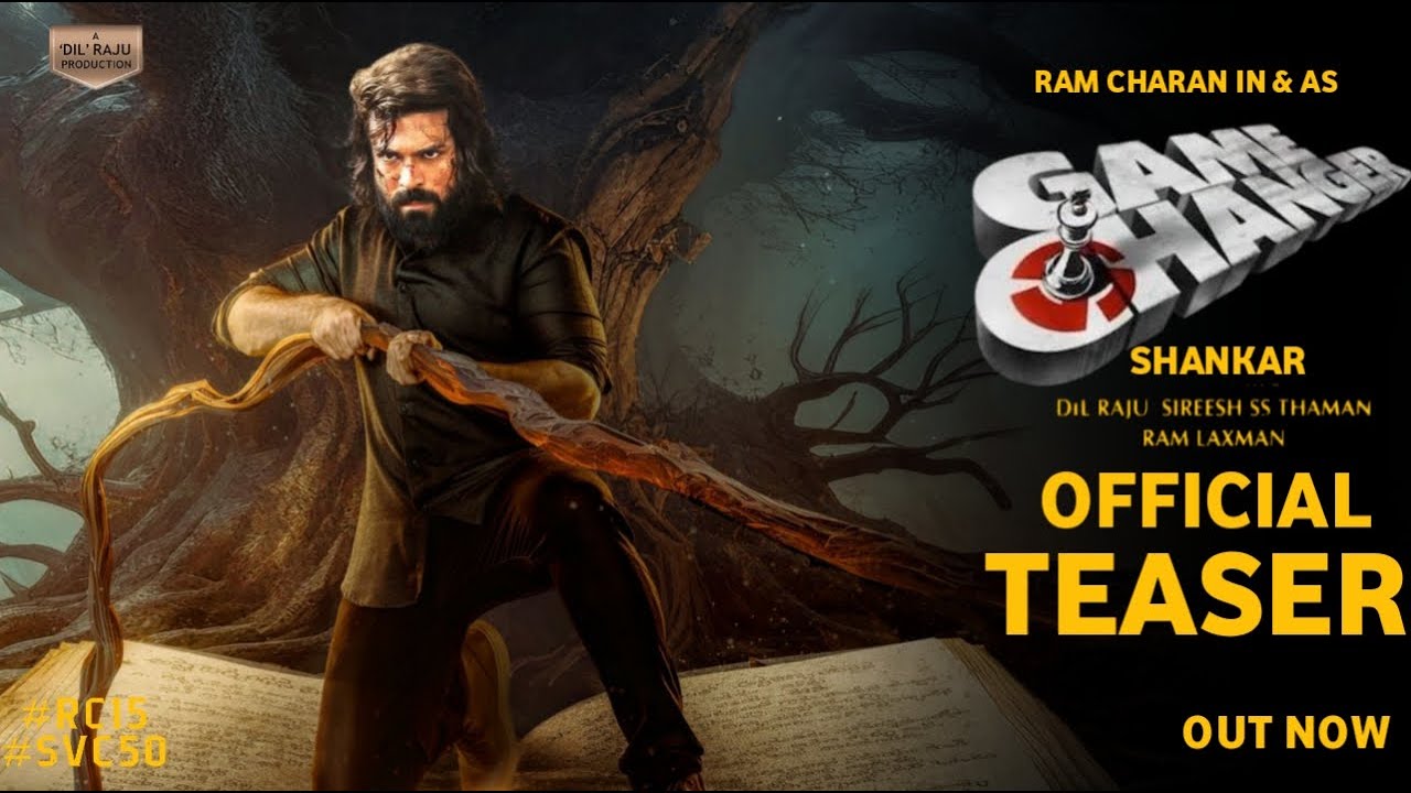 Game Changer Official Teaser | Ram Charan, Shankar , Thaman | Game Changer First Look Teaser