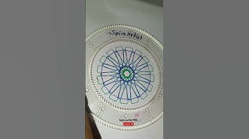 Satisfying spirograph drawing ❣️❣️. #satisfying #spirograph #asmr #drawing #art #shorts #ytshorts