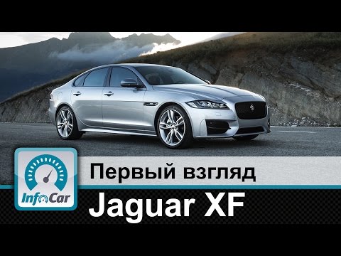 Jaguar XF - первый взгляд InfoCar.ua (Ягуар ХФ)