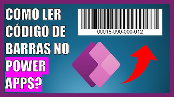 COMO CRIAR UM LEITOR DE CÓDIGO DE BARRAS OU QR CODE COM O POWER APPS - SEM PERDA DE TEMPO