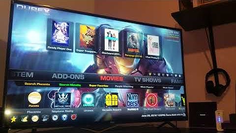 How to update the Kodi Durex build.