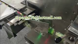 250X candy packaging machine,Food Flow pack machine,Stainless steel Flow wrapper machine