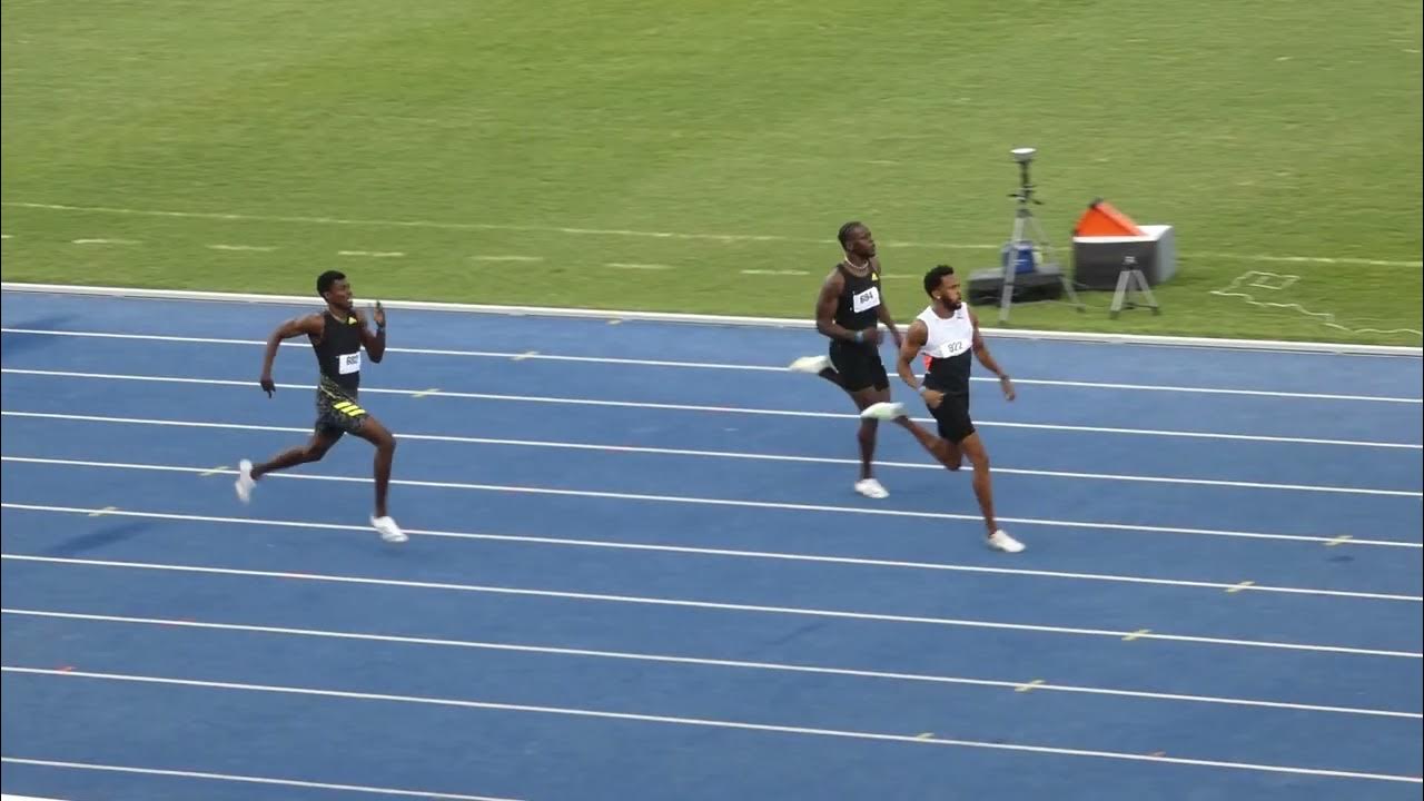 Jaheel Hyde VS Terry Thomas Opener Clubs Men's 400m 7 Camperdown