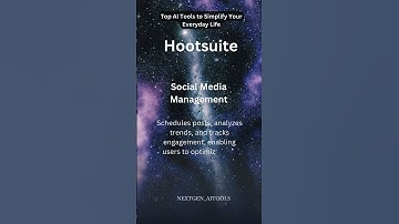 Hootsuite ( Social Media Management) #ai #aitools #automation #shortsvideo #youtubeshorts