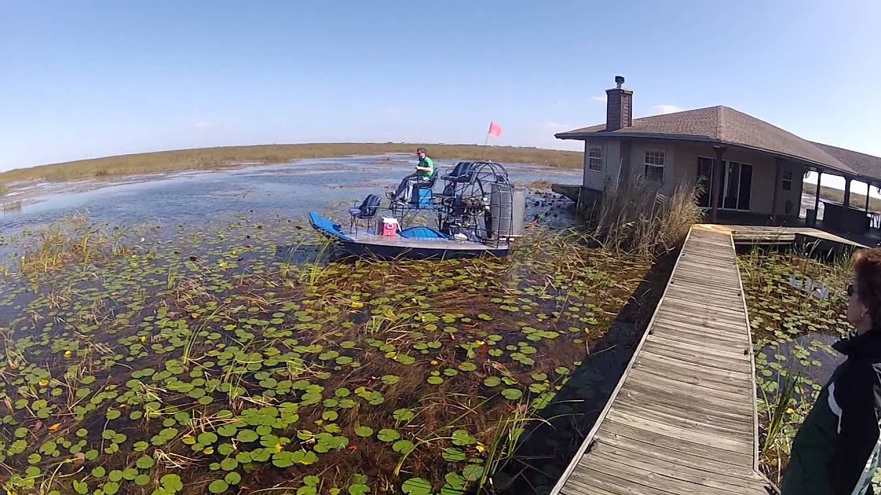 Airboating - Brandon on the ramp - Area 2 - 11.23.2012 - YouTube