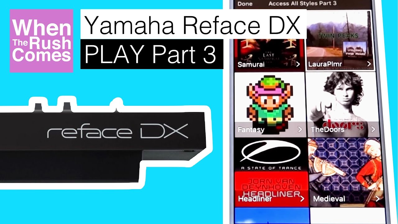 Yamaha Reface DX Synthesizer | Play Part 3 (Sounds demo)