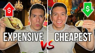 The Cheapest vs Most Expensive Tacos in Las Vegas