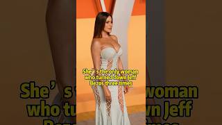 She’s the only woman who turned down Jeff Bezos three times. #JeffBezos #celebrities #fyp #shorts