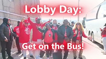 MCH Arrives at Lobby Day